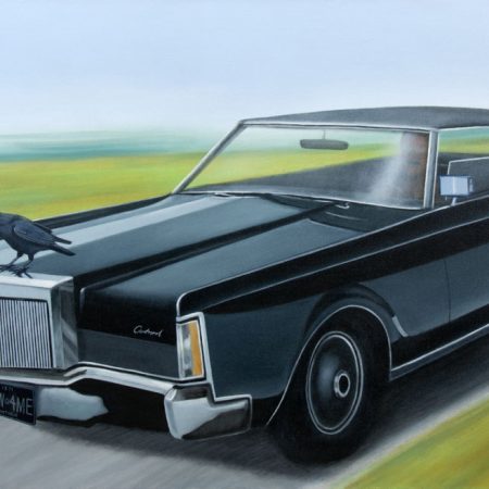 stephen perry artist lincoln continental 1971--OAG- Ottawa Art Gallery